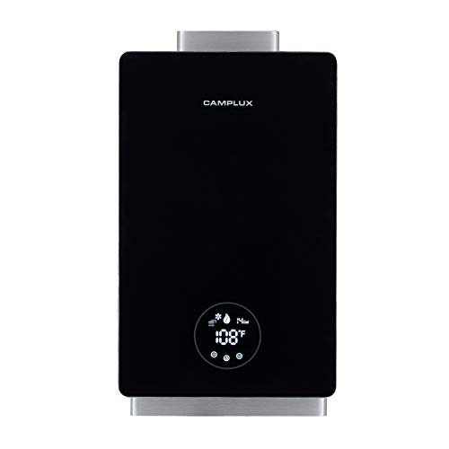 Tankless Water Heater, Camplux Constant Propane Liquid Propane, Black
