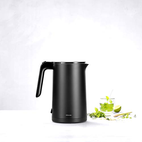Zwilling Enfinigy Cool Touch Electric Kettle, Cordless Tea 1.5 L, Black
