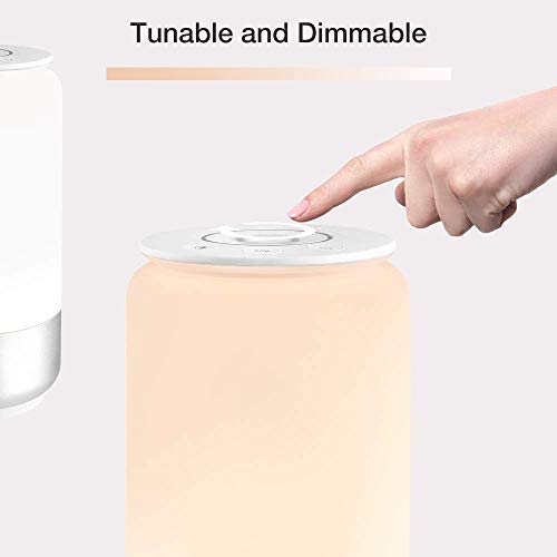 LE LampUX WiFi Smart Table Lamp Works with Alexa, Rgb and Tunable White