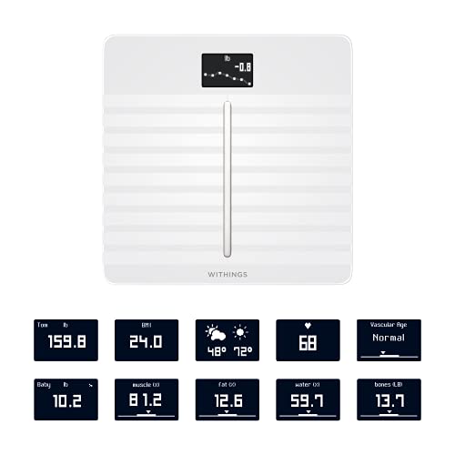 Withings Body Cardio – Premium Wi-Fi 1 Count (Pack of 1), White