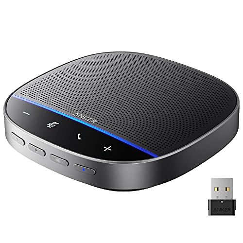 Anker PowerConf S500 Speakerphone with Zoom Rooms and Google Meet Black