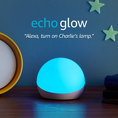 Echo Glow - Multicolor smart lamp for kids, a Certified Humans Device –...