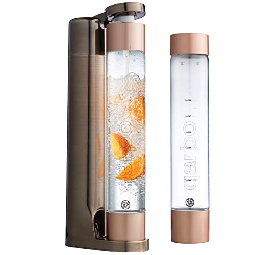 Twenty39 Qarbo - Sparkling Water Maker and Fruit Infuser - Premium Bronze