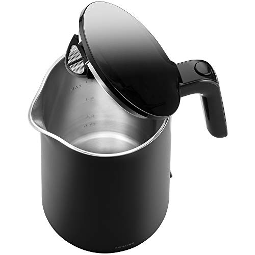 Zwilling Enfinigy Cool Touch Electric Kettle, Cordless Tea 1.5 L, Black