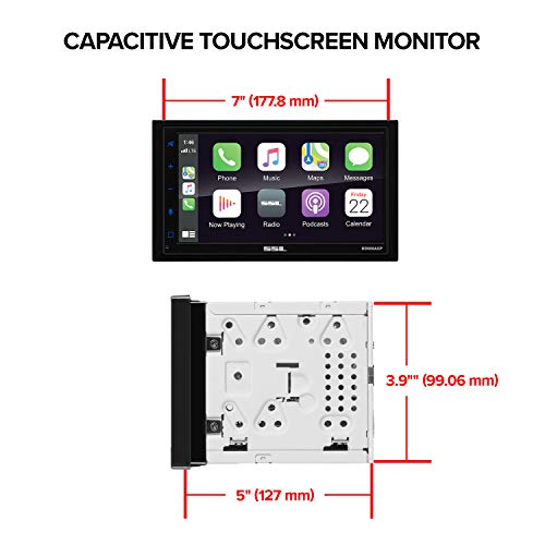 Sound Storm DD988ACP Apple CarPlay Android Auto Car Multimedia Player -...