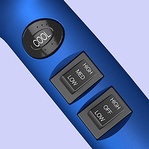 Professional Light Weight Hair Dryer with Diffuser Negative Ionic Large, Blue