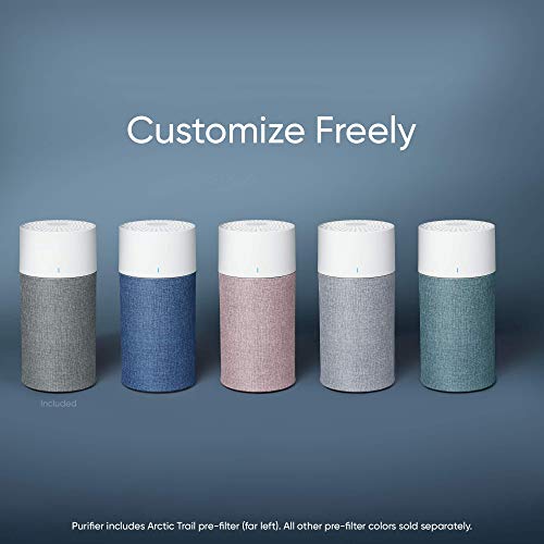 Blueair Blue Pure 411 Auto Small Room Air 10.2inx10.2inx20.5in, White