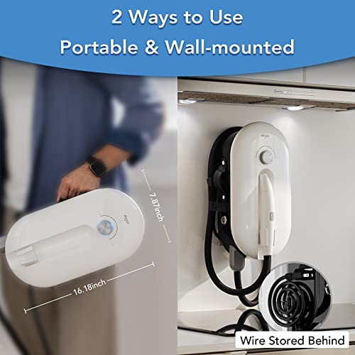 DAYOO Portable Steam Cleaner Chemical-free - 10s Standard Version, White