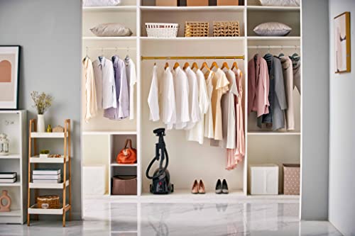 SALAV GS18-DJ Standing Garment Steamer 14.2 in x 11.4 x 65.0 in, Black