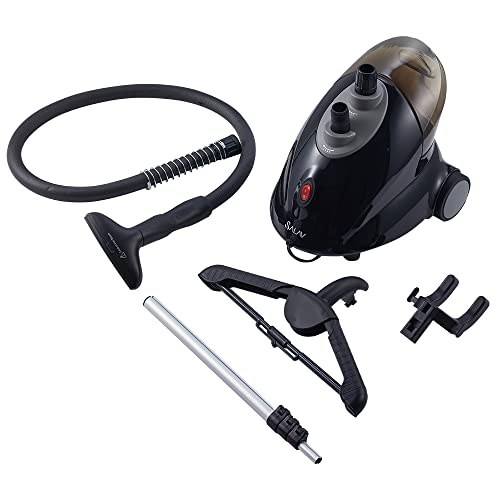 SALAV GS18-DJ Standing Garment Steamer 14.2 in x 11.4 x 65.0 in, Black