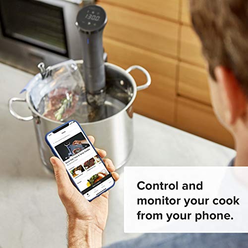 Anova Culinary AN400-US00 Nano Sous Vide 12.8" x 2.2" x 4.1", Silver