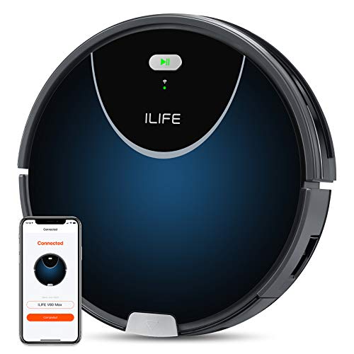 ILIFE V80 Max Robot Vacuum,Wi-Fi Connected,2000Pa Max Suction,Big V80