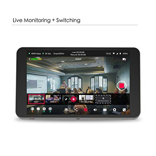 YOLOLIV YoloBox Portable Live Stream Studio Equipment 185*107*19.5mm, Gray