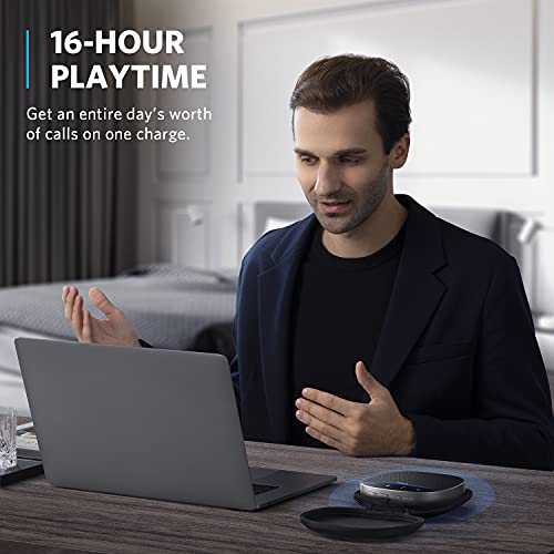 Anker PowerConf S500 Speakerphone with Zoom Rooms and Google Meet Black