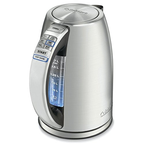 Cuisinart CPK-17 PerfecTemp 1.7-Liter Stainless Steel Cordless 1.7 L, Silver
