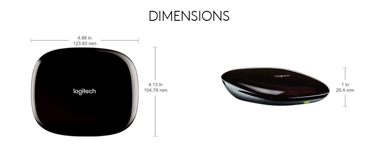 Logitech Harmony Hub for Control of 8 Home Entertainment Devices, Works with...