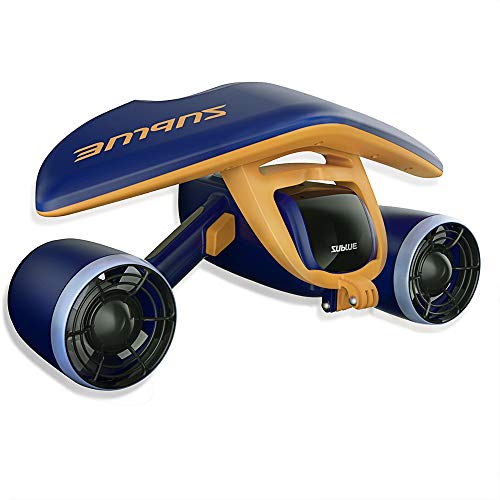 sublue WhiteShark Mix Underwater Scooter Dual Propellers with SpaceBlue