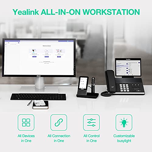 Yealink WH67 Wireless-Headset Bluetooth Headset with Microphone DECT Headset...