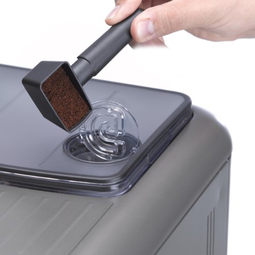 Gaggia Brera Super Automatic Espresso Machine in Black. Pannarello Wand Black