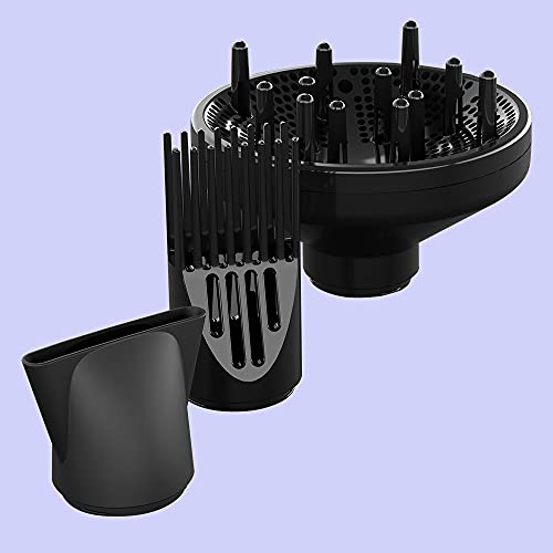 Professional Light Weight Hair Dryer with Diffuser Negative Ionic Large, Blue