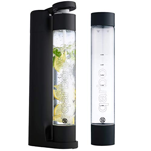 TWENTY39 - qarbo Sparkling Water Maker and Fruit Infuser - Matte-Black