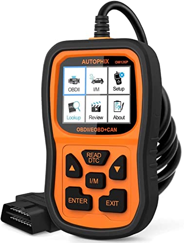 AUTOPHIX OBD2 Scanner Enhanced OM126P Vehicle Code Reader Auto orange