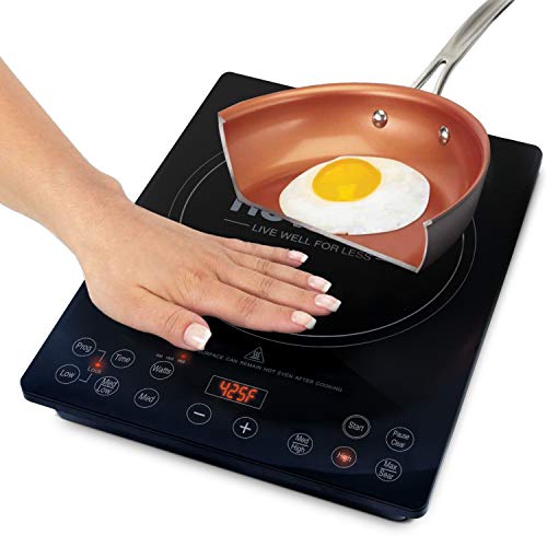 NUWAVE Pro Chef Induction Cooktop, NSF-Certified Pic Chef, Black