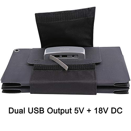 TP-solar 60W Portable Foldable Solar Panel Charger Kit Dual USB 5V + 18V DC...
