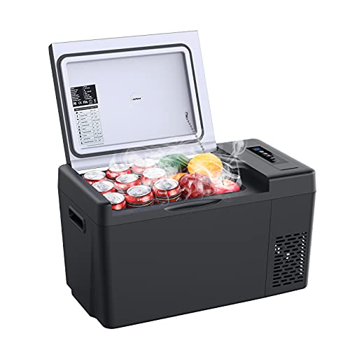 JoyTutus Portable 12 Volt Refrigerator, 23 Quart(22L) Car Fridge for 23 Quart