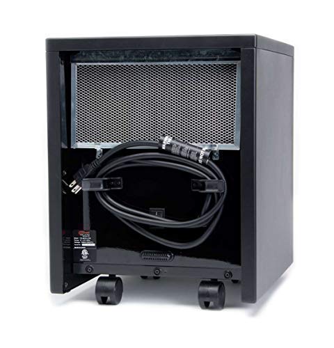 AirNmore Comfort Deluxe with Copper PTC, Infrared Space Heater Black