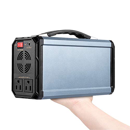 300W Solar Generator, FlashFish 60000mAh Portable 222Wh Generator