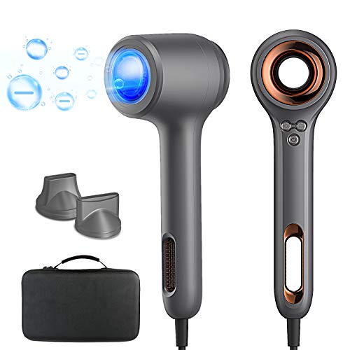 Professional Hair Dryer, Brushless Motor Ionic Blow 3 Piece Set