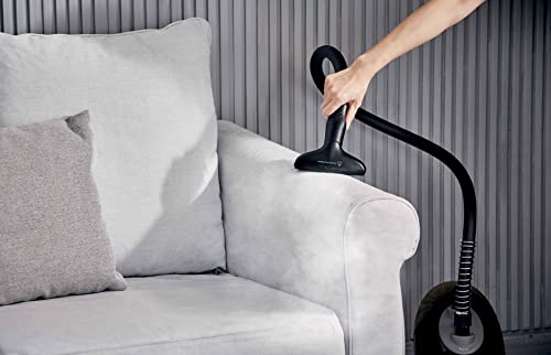 SALAV GS18-DJ Standing Garment Steamer 14.2 in x 11.4 x 65.0 in, Black