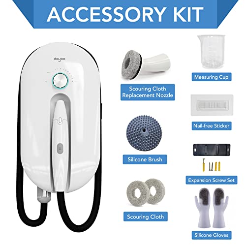 DAYOO Portable Steam Cleaner Chemical-free - 10s Standard Version, White