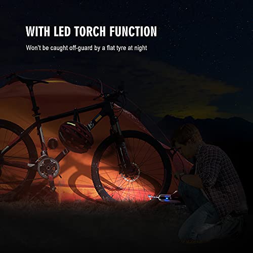 Portable Air Compressor Mini Inflator Electric Pump for Car Mini, A2-white