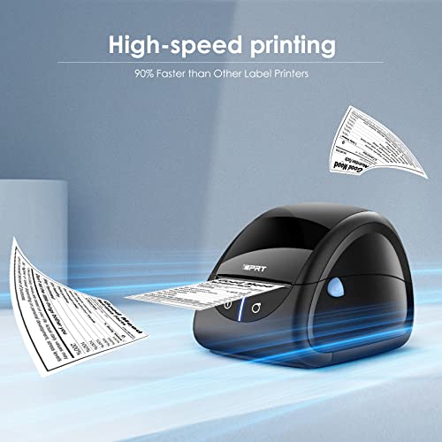 iDPRT Label Printer - 2022 Thermal 10.47 x 6.81 x 6.57 inches, Black
