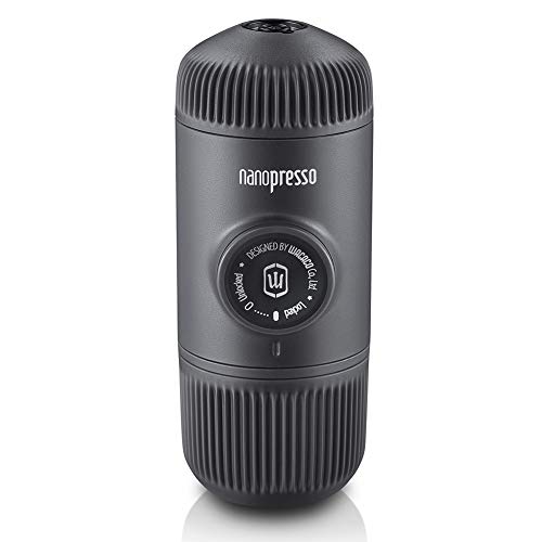 Wacaco Nanopresso Portable Espresso Maker, Upgrade Version of Black