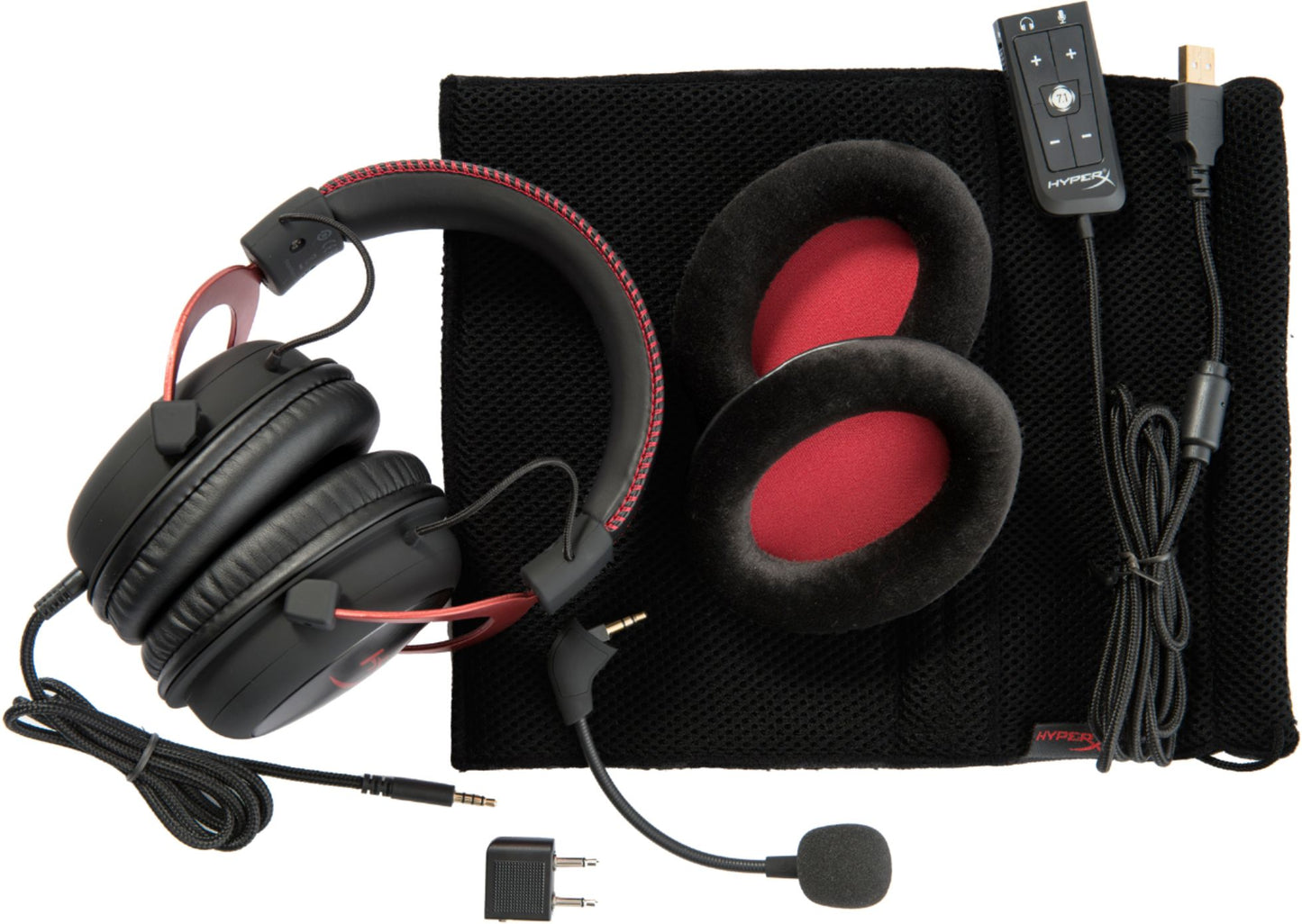 HyperX - Cloud II Pro Wired Gaming Headset - Red