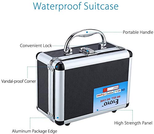 Eyoyo Portable 7 inch LCD Monitor Fish 15m/49ft, 7 Infrared Lights(15m)