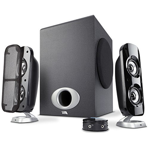 Cyber Acoustics High Power 2.1 Subwoofer Speaker System with 80W of –...
