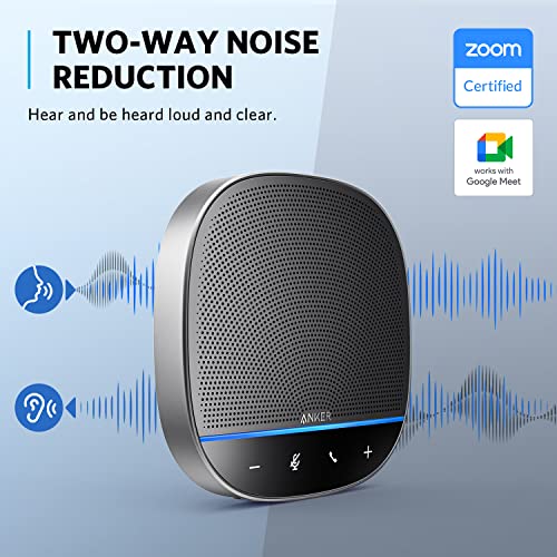 Anker PowerConf S500 Speakerphone with Zoom Rooms and Google Meet Black