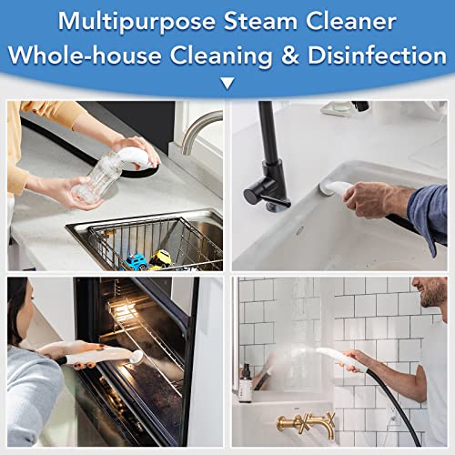 DAYOO Portable Steam Cleaner Chemical-free - 10s Standard Version, White