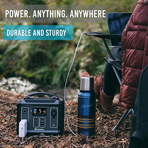 NinjaBatt Portable Power Station, 280Wh Backup Lithium Battery with 300W