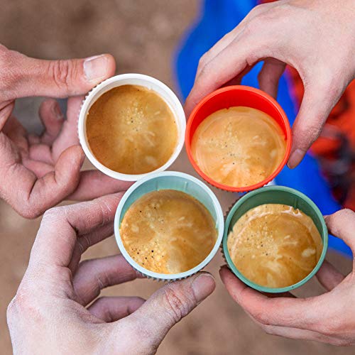 WACACO Nanopresso Portable Espresso Maker Bundled with Protective Moss Green