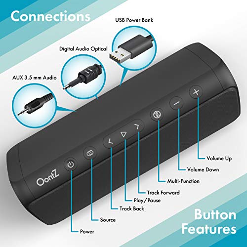 OontZ Soundbar Bluetooth Speaker, with Optical Input Jack for Your TV,...