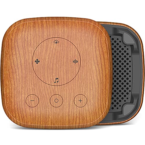 White Noise Machine, elesories Sound Machine 1 Count (Pack of 1), Wood Grain