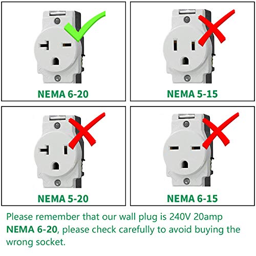 LEFANEV EV Charger Level 2 Cable (2.2/3.6KW,10/16A,100-250V, NEMA Switchable