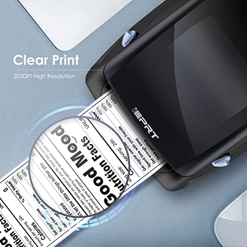 iDPRT Label Printer - 2022 Thermal 10.47 x 6.81 x 6.57 inches, Black