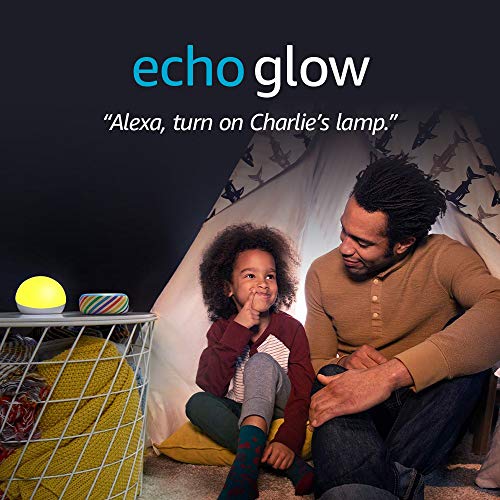 Echo Glow - Multicolor smart lamp for kids, a Certified Humans Device –...