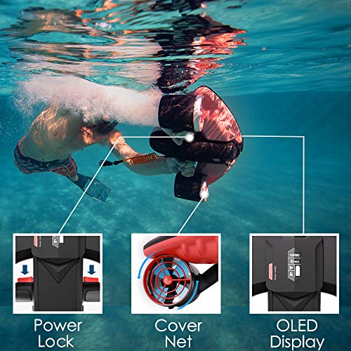 WINDEK SUBLUE Navbow Smart Underwater Scooter with Action Camera Green
